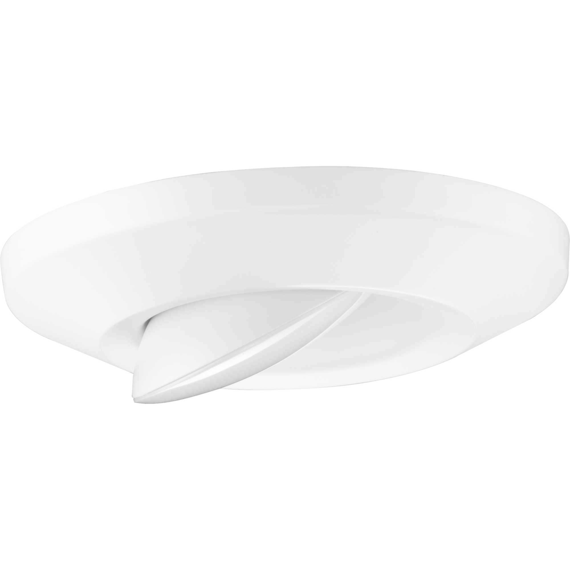 Intrinsic LED 7.25 inch Satin White Flush Mount Ceiling Light in Matte White, Progress LED